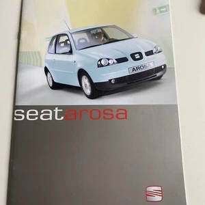 RARE Catalogue brochure Katalog SEAT AROSA ANNEE 2000 8 pages - Picture 1 of 1