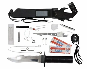 Deluxe 'Adventurer' Survival Kit Knife (Accessories Included) - Picture 1 of 2