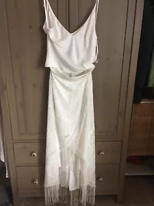 Zweiteiler Brautkleid Rembo Styling Boho ivory neu/ungetragen mit Etikett - Bild 1 von 4