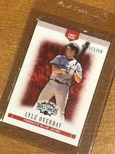 2007 Topps Triple Threads /1350 #79 Lyle Overbay Toronto blue jays - Picture 1 of 3