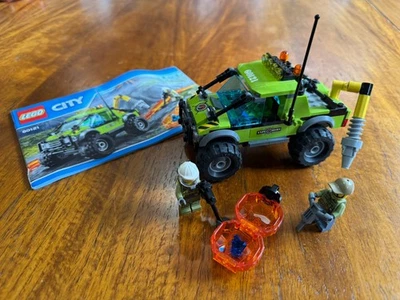LEGO CITY: Volcano Exploration Truck (60121) Excellent Pre-Owned Complete No Box - Image 1 of 4