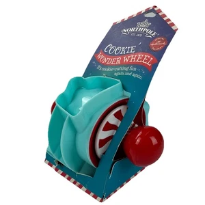 Hallmark Northpole Cookie Wonder Wheel Backwerkzeug Weihnachten Mitt Roller Neu mit Etikett - Bild 1 von 7