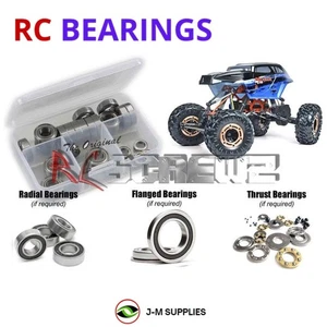 RCScrewZ Rubber Shielded Bearing rcr050r for RedCat Rockslide RS10 Crawlr | KIT - Picture 1 of 15