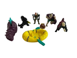 Lot of Vintage Mighty Max Bluebird Figures Parts for Playsets Dragon Island+ - Picture 1 of 4