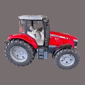 ✨Bruder Toys  Pro Series MASSEY FERGUSON 7624 Tractor Toy Model  1:16 “No Doors” - Picture 1 of 20