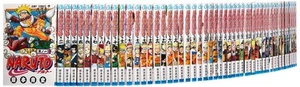 NARUTO Complete Set of 72 Volumes Jump Comics Japanese Manga Used Good - Picture 1 of 1