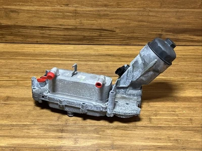 2017-2019 Porsche 911 Carrera 3.0L Oil Cooler Filter Housing 37K 9A210701001 OEM - Image 1 of 4