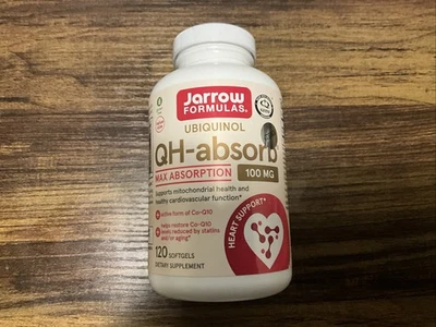 Jarrow Formulas Ubiquinol QH-Absorb Softgels, 100mg, 120 Ct., Exp. 02/2027 - Image 1 of 3