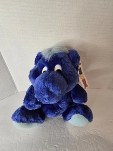 Kodak Kolorkins Focus blau Plüsch Vintage Stofftier Spielzeug mit Etikett - Bild 1 von 12