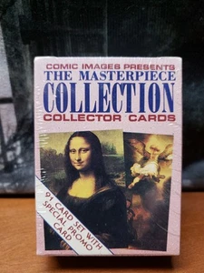 MASTERPIECE COLLECTION RARE ART TRADING CARD SET Sealed COMIC IMAGES 1993 - Bild 1 von 3