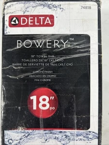 Delta 74818 Bowery 18" Towel Bar Chrome - Picture 1 of 4