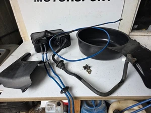 BMW E36 m3 carbon Charcoal Canister fuel tank breather + pipes m3 469 - Picture 1 of 8