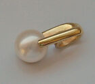 Nice★ Perlen Anhänger in aus 375 9 kt Gold Designer mit Zucht Perle Pearl ★ 6821
