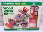 Fisher Price Arts & Crafts Wood Racer Kit 726 Vintage Model Toy 1983 New in Box
