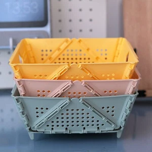 Vegetable Drainage Basket Scratch-free Sink Hygienic Folding Drain for Kitchen - Picture 1 of 12