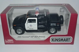 Kinsmart 1:40 Diecast car - 2005 Hummer H2 SUT (Police) KT5097P - Picture 1 of 1