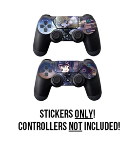 Marchi neri anime girl irisdina Beatrix SKIN STICKER DECAL controller PS4 - Foto 1 di 1