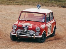 1964 Austin Mini Cooper S, RALLYE MONTE CARLO #2, Refrigerator Magnet,40 MIL
