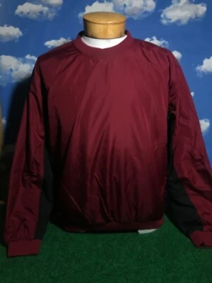 Suéter pulôver wedge golfe reversível médio vermelho preto 39 S15 - Imagem 1 de 4