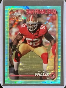 Patrick Willis Topps Chrome 2024 - Numbered /199 - Green Disco #180 - Bild 1 von 1