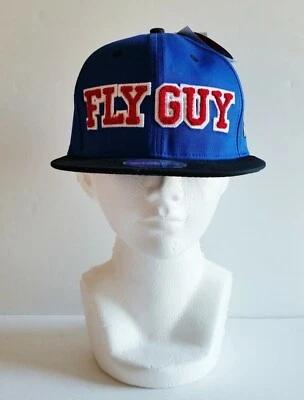 Angry Birds Baseball Cap Blue Fly Guy Embroidered Snapback Rovio Video Hat  - Image 1 of 4