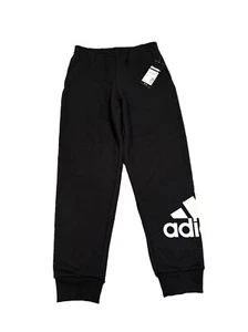 Adidas Little Boys Mid Rise Cuffed Jogger Pant Size 7 -black - Picture 1 of 3