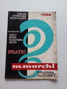Marchi catalogo accessori Vespa Lambretta ciclomotori moto 1962 originale - Picture 1 of 12