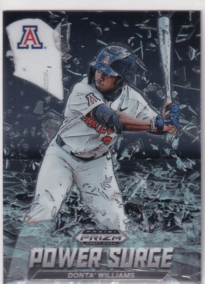 2021 PRIZM DRAFT POWER SURGE RC DONTA' WILLIAMS ROOKIE (JC)633 - Image 1 of 1