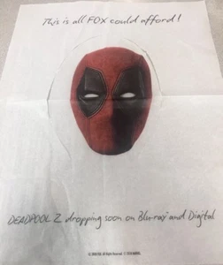 SDCC 2018 Deadpool 2 Marvel "This Is All Fox could Afford!" Toilettendeckel - Bild 1 von 1