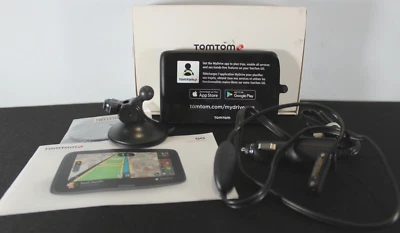 TOMTOM GO Model 4CQ01 5" GPS Navigator Device Complete TESTED WORKS - Image 1 of 4