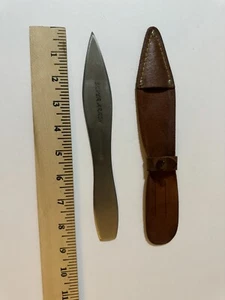 Silver Arrow Vintage Throwing Knife Stainless Steel Japan Great Used Condition - Picture 1 of 24
