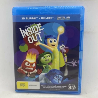 Inside Out 3D Blu-ray (2015) Amy Poehler Quality Guaranteed Reuse Reduce Recycle - Image 1 of 4