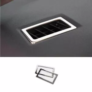For Toyota Corolla 2014-2019 Outlet Vent Trim Chrome Steel Dashboard L&R Air 2PC - Picture 1 of 5
