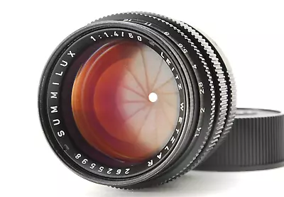 [NEAR MINT] Leica Summilux M 50mm f/1.4 E43 Black Ver.2 II 2nd Lens From JAPAN - Image 1 of 4