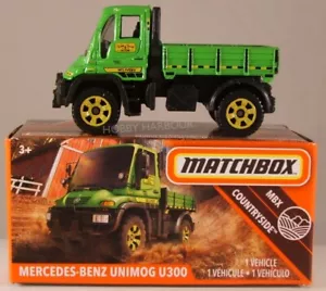 MATCHBOX POWER GRABS #97 Mercedes-Benz Unimog U300, 2020 issue (NEW in BOX) - Picture 1 of 3