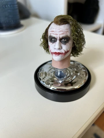 InArt Premium Ledger The Dark Knight Joker Rooted Neutral Head Sculpt 1:6 Scale Cover