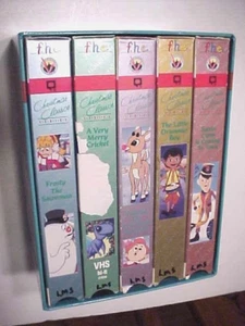 Children's Christmas Classics Series Box Set Of 5 VHS Movies 1989 Frosty,Rudolph - Picture 1 of 5