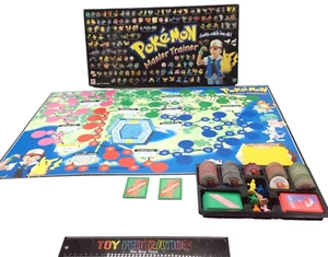 Milton Bradley POKEMON MASTER TRAINER Juego de Mesa Edición 1999 - Incompleto - Imagen 1 de 6
