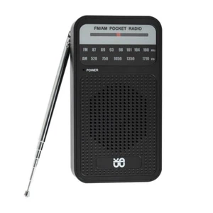 Affordable Portable AM FM Pocket Radio Features Excellent Sound Quality - Picture 1 of 8
