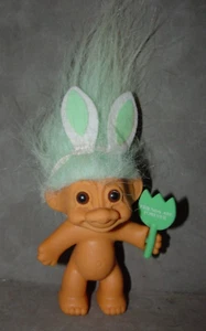 Troll Doll 3" Russ Easter Bunny Rabbit Friends Are Forever Till Hair - Picture 1 of 1