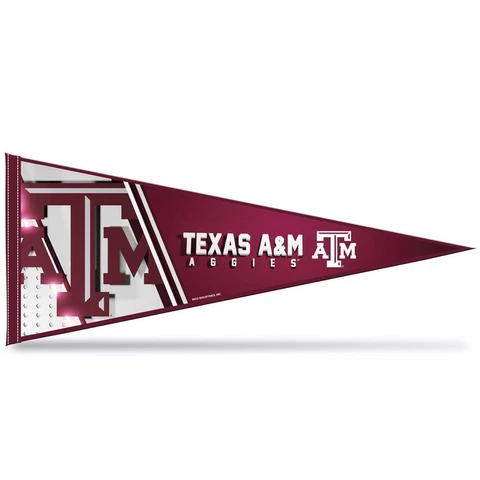 Texas A&M Aggies 12" x 30" Soft Felt Pennant Cover