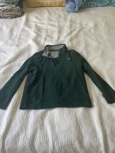 vineyard vines kids quarter zip size 7 green - Picture 1 of 4