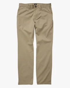 Billabong Kids L121406 Boys Khaki Carter Stretch Chino Pants Size 29 - Picture 1 of 4
