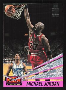 1993-94 Topps Stadium Club Beam Team Michael Jordan #4 - Chicago Bulls - HOF