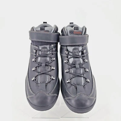 Dr. Bota de Senderismo Terapéutica para Diabéticos Comfort Ranger Para Hombre Cuero Negro Para Hombre 14M Foto 1 de 4