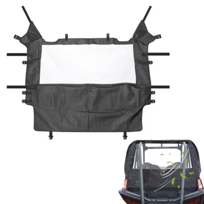 Soft Rear Windshield Window Back Compatible With For UTV 2014-2023 Polaris RZR - Imagem 1 de 4