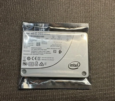 Intel D3-S4610 SSDSC2KG480G8 480 GB SATA III 2.5 英寸 固态硬盘 — 第 1/2 张图片