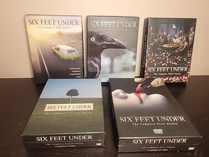 Six Feet Under The Complete Series DVD Lot Seasons 1-5 1 2 3 4 5 HBO - Picture 1 of 6