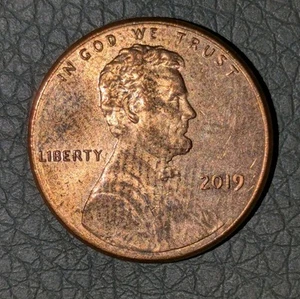 2019 1c Shield Cent Doubled Die Error Ddo Struck Through Grease Error - Picture 1 of 12