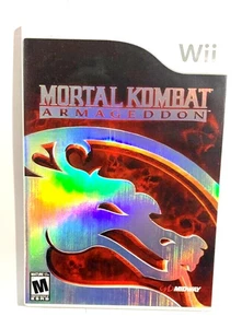 Mortal Kombat: Armageddon (Nintendo Wii, SOLO CUSTODIA DI RICAMBIO AUTENTICA - Foto 1 di 1